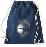 printfashion Ősi barlang - Sportzsák, Tornazsák - Sötétkék (61657)