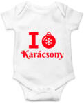 printfashion I love Karácsony - Baba Body - Fehér (9550507)