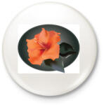 printfashion Virágom - Kitűző, hűtőmágnes - Fehér (3075944)