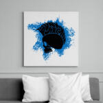 printfashion The punk archive - Vászonkép - Fehér (7668386)