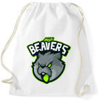 printfashion Angry Beavers - Sportzsák, Tornazsák - Fehér (5139560)