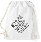 printfashion Címerek GOT - Sportzsák, Tornazsák - Fehér (1882514)