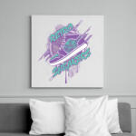 printfashion Retro csuka - Vászonkép - Fehér (6620270)