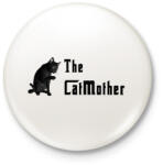 printfashion the catmother - Kitűző, hűtőmágnes - Fehér (3080643)