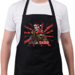 printfashion SANTA CRUISE - Kötény - Fekete (10829328)