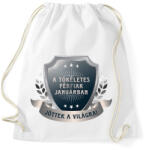 printfashion A tökéletes férfiak január - Sportzsák, Tornazsák - Fehér (6053116)