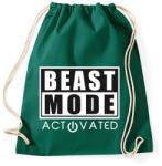 printfashion Beast Mode Activated - Sportzsák, Tornazsák - Sötétzöld (272299)