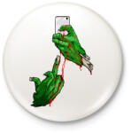 printfashion Szelfi - Kitűző, hűtőmágnes - Fehér (3074265)