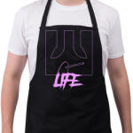 printfashion Life - Kötény - Fekete (4927891)