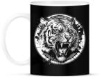 printfashion Tigris black and white - Bögre - Fekete (12897503)