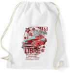 printfashion Green and red sedan - Sportzsák, Tornazsák - Fehér (4631754)