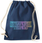 printfashion Stranger Things szivárvány - Sportzsák, Tornazsák - Sötétkék (4292550)