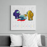 printfashion Among us - you are the impostor - Vászonkép - Fehér (6634697)