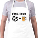 printfashion Csapatmunka - Kötény - Fehér (4906954)