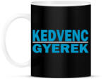 printfashion A kedvenc gyerek! - Bögre - Fekete (2409507)