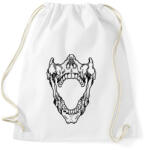 printfashion Skull - Sportzsák, Tornazsák - Fehér (15888594)