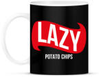 printfashion Lazy - Potato chips - Bögre - Fekete (7534708)