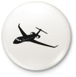 printfashion Repülő - Kitűző, hűtőmágnes - Fehér (5278449)