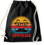 printfashion BITCOIN 4 EVER 77 - Sportzsák, Tornazsák - Fekete (6207018)