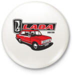 printfashion lada 1200 - Kitűző, hűtőmágnes - Fehér (4869578)