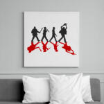 printfashion Gyilkosok - Vászonkép - Fehér (6623547)