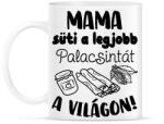 printfashion Mama süti a legjobb palacsintát a világon! - Bögre - Fehér (16572536)