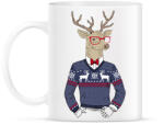 printfashion Christmas Deer - Bögre - Fehér (1253107)