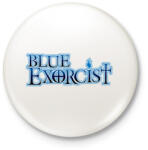 printfashion Blue Exorcist - Kitűző, hűtőmágnes - Fehér (3089997)