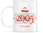 printfashion since-2005-red-black - Bögre - Fehér (790737)