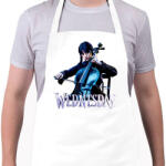 printfashion Wednesday art 4 - Kötény - Fehér (11609316)