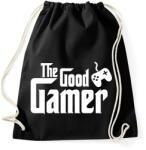 printfashion The Good Gamer - Sportzsák, Tornazsák - Fekete (1220711)