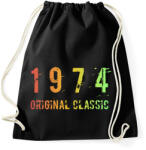 printfashion 1974 - Sportzsák, Tornazsák - Fekete (4562571)