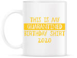 printfashion Quaratined birthday - Bögre - Fehér (2485329)