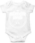printfashion Gamer Apa - Baba Body - Fehér (1332845)