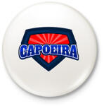 printfashion CAPOEIRA - Kitűző, hűtőmágnes - Fehér (9437045)