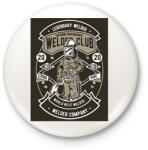 printfashion Welder club - Kitűző, hűtőmágnes - Fehér (6396904)