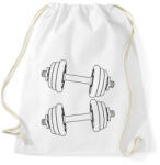 printfashion Súlyzó - Sportzsák, Tornazsák - Fehér (13572277)