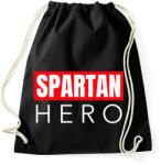 printfashion SPARTAN HERO - Sportzsák, Tornazsák - Fekete (11439180)