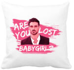 printfashion Are you lost babygirl? - Párnahuzat, Díszpárnahuzat - Fehér (2766263)