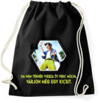 printfashion Ace Ventura - Sportzsák, Tornazsák - Fekete (2630871)