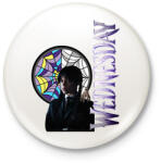 printfashion Wednesday - Kitűző, hűtőmágnes - Fehér (13653001)