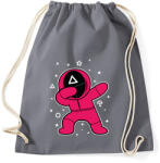 printfashion Squid Game Dab háromszög fehér - Sportzsák, Tornazsák - Grafitszürke (5726356)