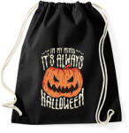 printfashion Always halloween - Sportzsák, Tornazsák - Fekete (14536138)