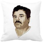 printfashion El Chapo - Párnahuzat, Díszpárnahuzat - Fehér (2861824)