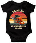 printfashion Láncfűrész / Favágó - Baba Body - Fekete (5760641)