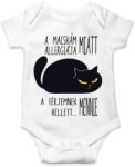 printfashion Macska allergia és férj - Baba Body - Fehér (4204430)
