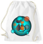 printfashion Ciclove - Sportzsák, Tornazsák - Fehér (454535)