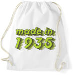 printfashion made-in-1935-green-grey - Sportzsák, Tornazsák - Fehér (478698)