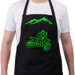 printfashion Enduro - Kötény - Fekete (4935397)
