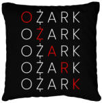 printfashion OZARK - Párnahuzat, Díszpárnahuzat - Fekete (6388192)